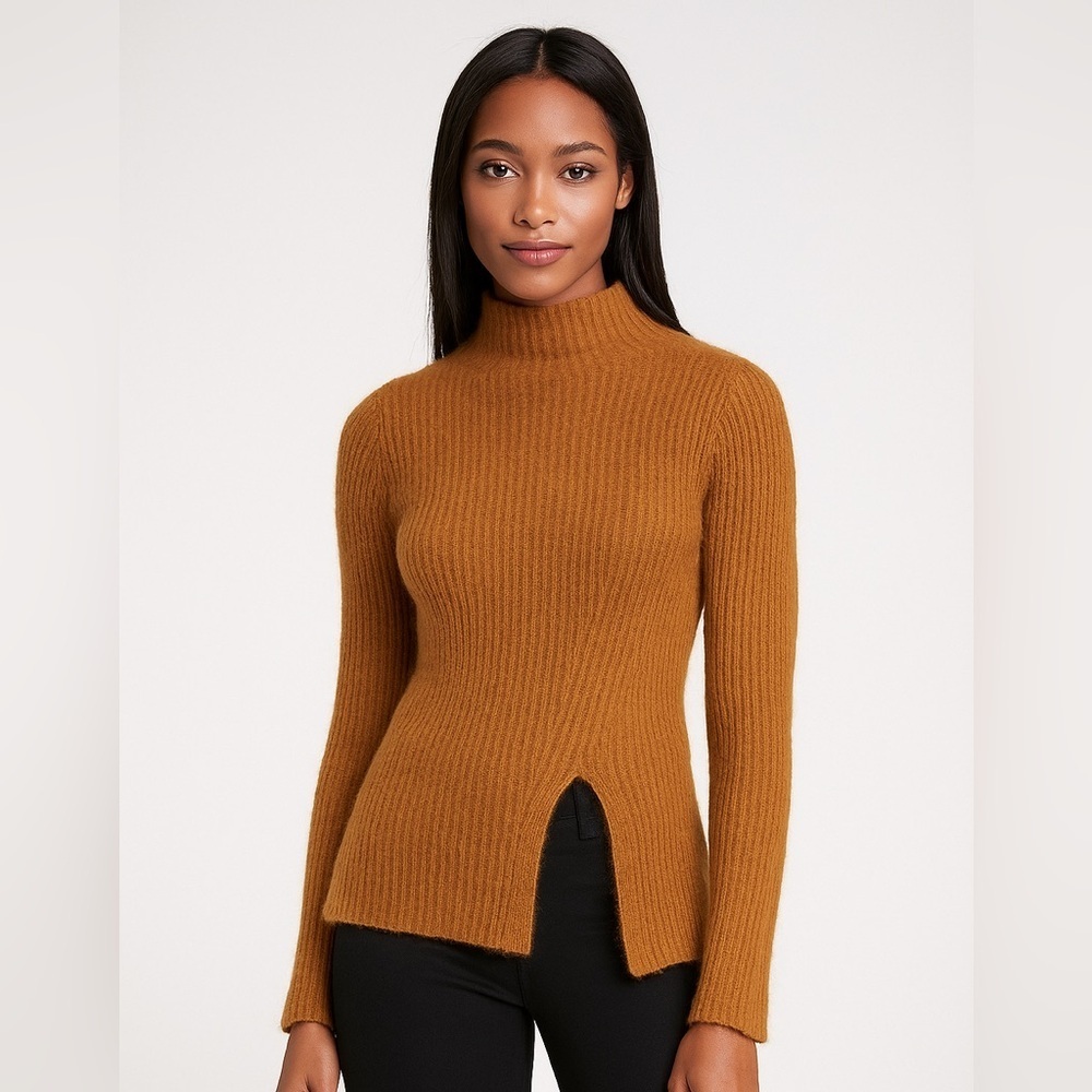 Yarn & Sea burnt orange sweater S
